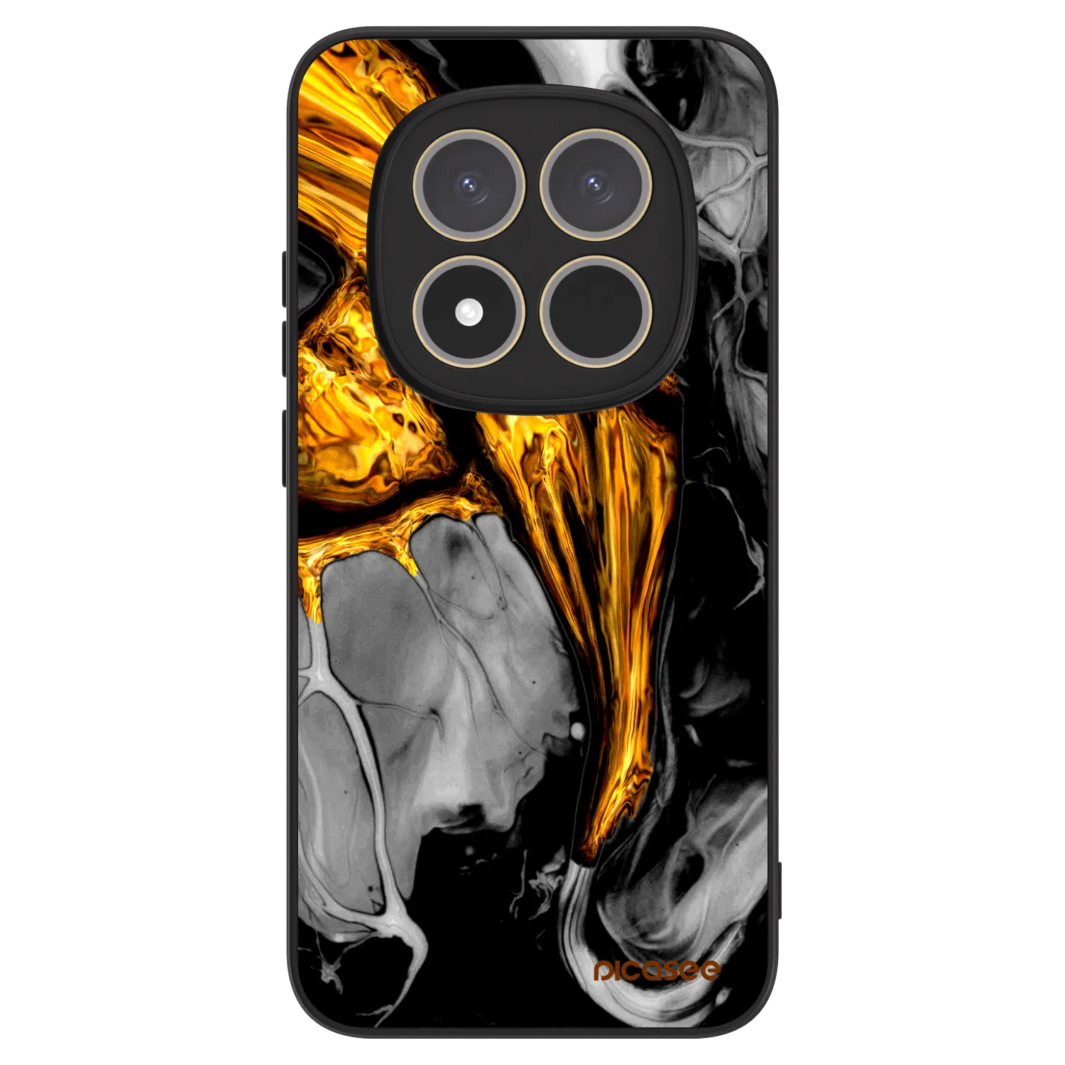 Picasee ULTIMATE CASE für Xiaomi Redmi Note 15 Pro 4G - Black Gold