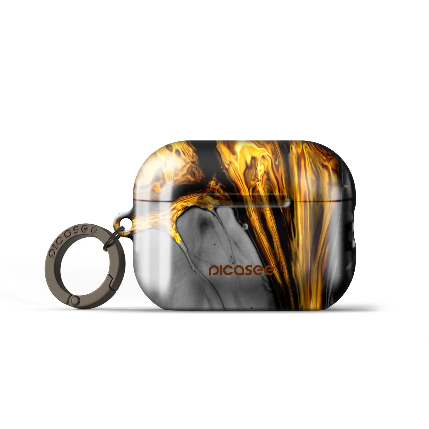 Picasee Obal pro Apple AirPods Pro 2 - Black Gold