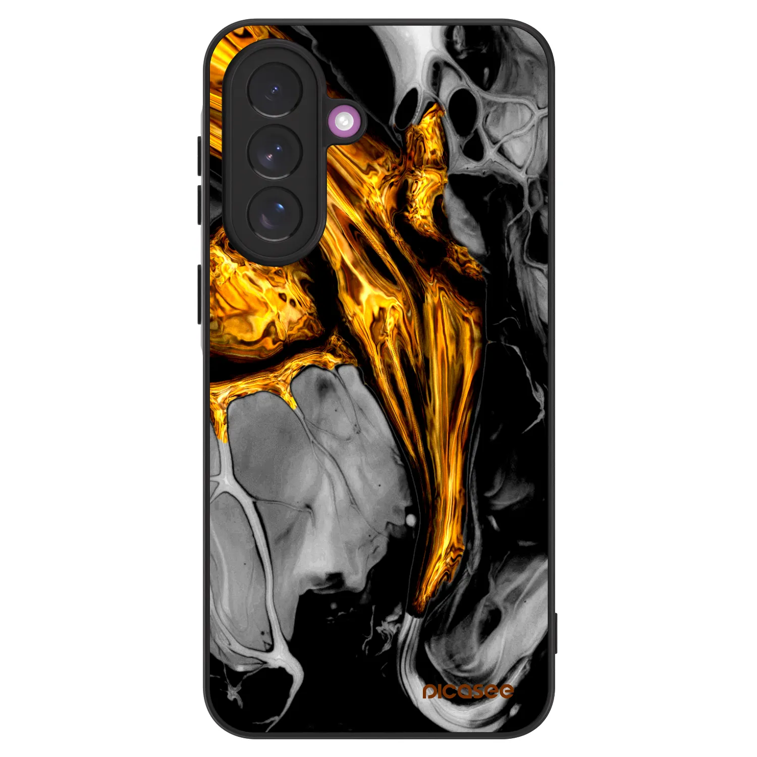 Picasee ULTIMATE CASE für Samsung Galaxy A37 - Black Gold