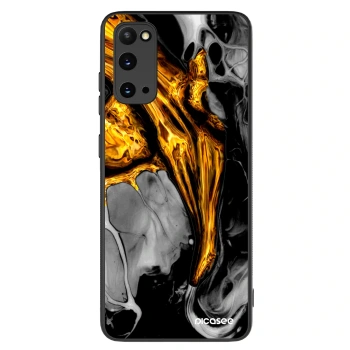 Hülle für Samsung Galaxy S20 G980F - Black Gold