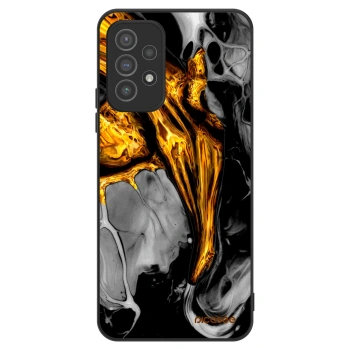 Hülle für Samsung Galaxy A72 A725F - Black Gold