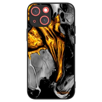 Picasee ULTIMATE CASE für Apple iPhone 13 mini - Black Gold