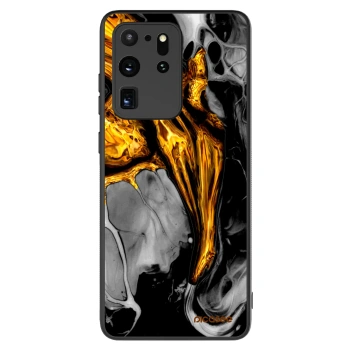 Hülle für Samsung Galaxy S20 Ultra 5G G988F - Black Gold