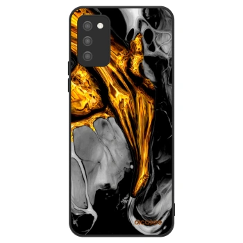 Hülle für Samsung Galaxy A02s A025G - Black Gold