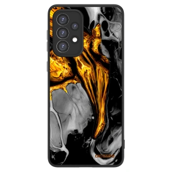 Picasee ULTIMATE CASE für Samsung Galaxy A33 5G A336 - Black Gold