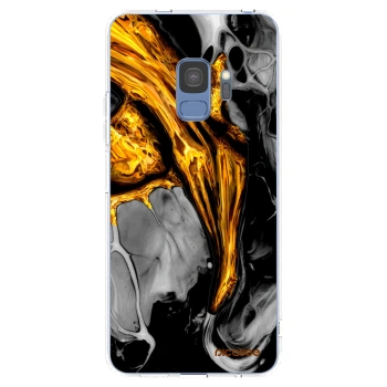 Hülle für Samsung Galaxy S9 G960F - Black Gold
