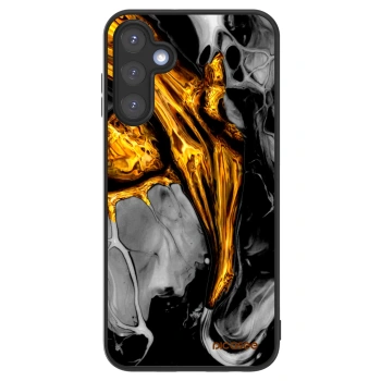 Picasee ULTIMATE CASE für Samsung Galaxy A15 A156B 5G - Black Gold