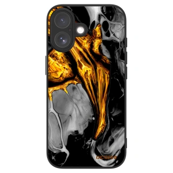 Picasee ULTIMATE CASE für Apple iPhone 17 - Black Gold