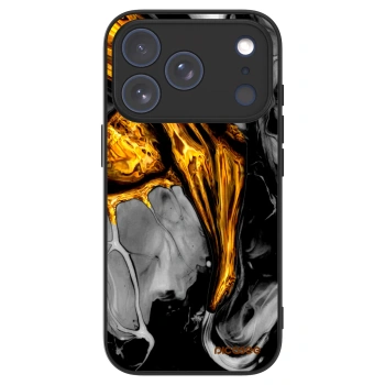 Picasee ULTIMATE CASE für Apple iPhone 17 Pro - Black Gold