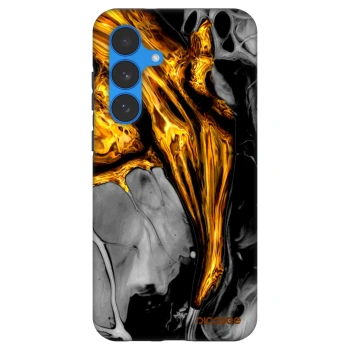 Picasee Fashion Case für Samsung Galaxy S25 FE 5G - Black Gold