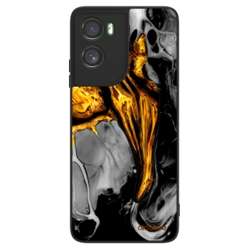 Hülle für Motorola Moto G06 - Black Gold