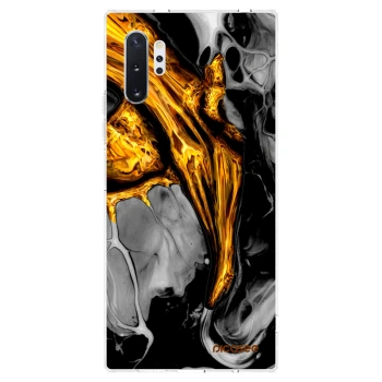 Hülle für Samsung Galaxy Note 10+ N975F - Black Gold