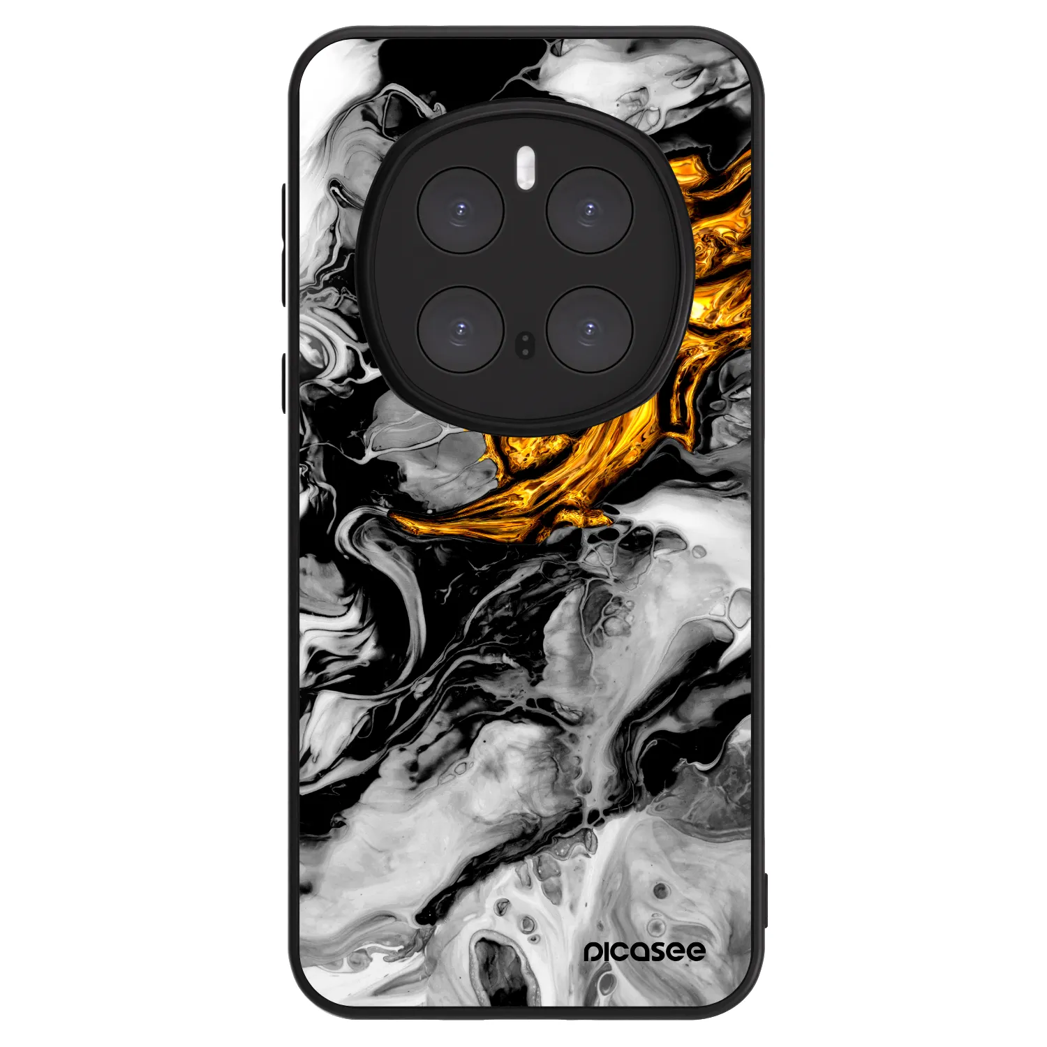 Picasee ULTIMATE CASE für Honor Magic7 Pro 5G - Black Gold 2