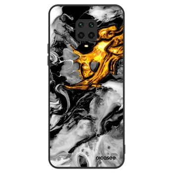 Hülle für Xiaomi Redmi Note 9S - Black Gold 2