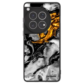 Picasee ULTIMATE CASE für OnePlus 12 5G - Black Gold 2