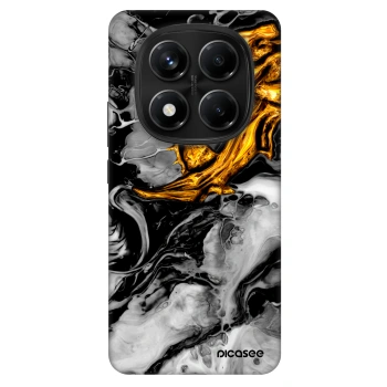 Hülle für Xiaomi Redmi Note 14 Pro 5G - Black Gold 2