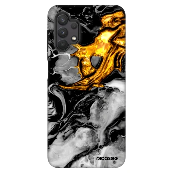 Hülle für Samsung Galaxy A32 5G A326B - Black Gold 2