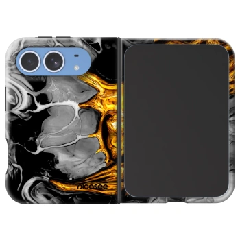 Picasee Fashion Case MagSafe für Apple iPhone Duo - Black Gold 2