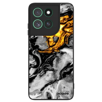 Hülle für Motorola Moto G57 Power - Black Gold 2