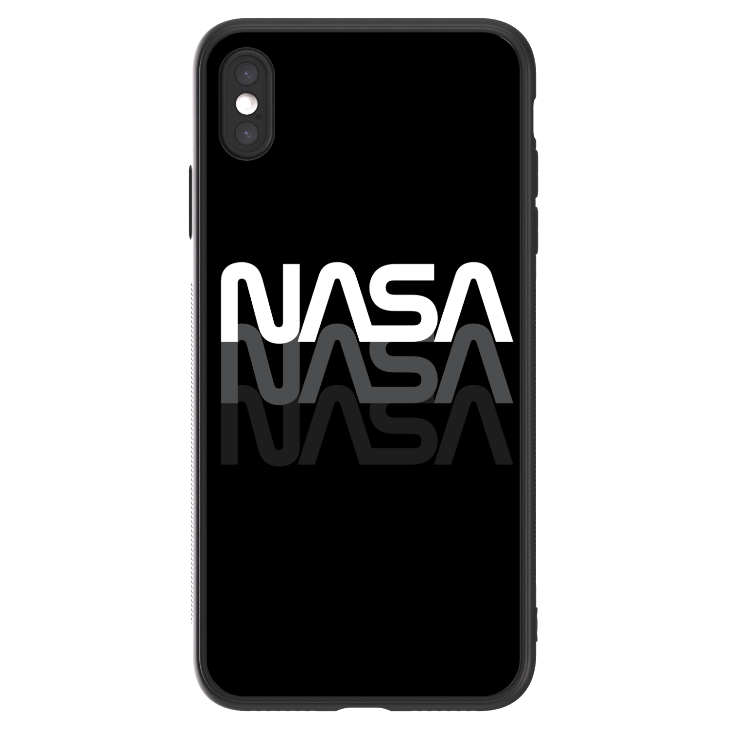 Picasee ULTIMATE CASE für Apple iPhone XS Max - NASA Triple