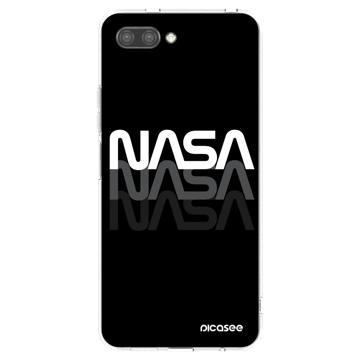 Picasee Honor 10 Hülle - Transparentes Silikon - NASA Triple