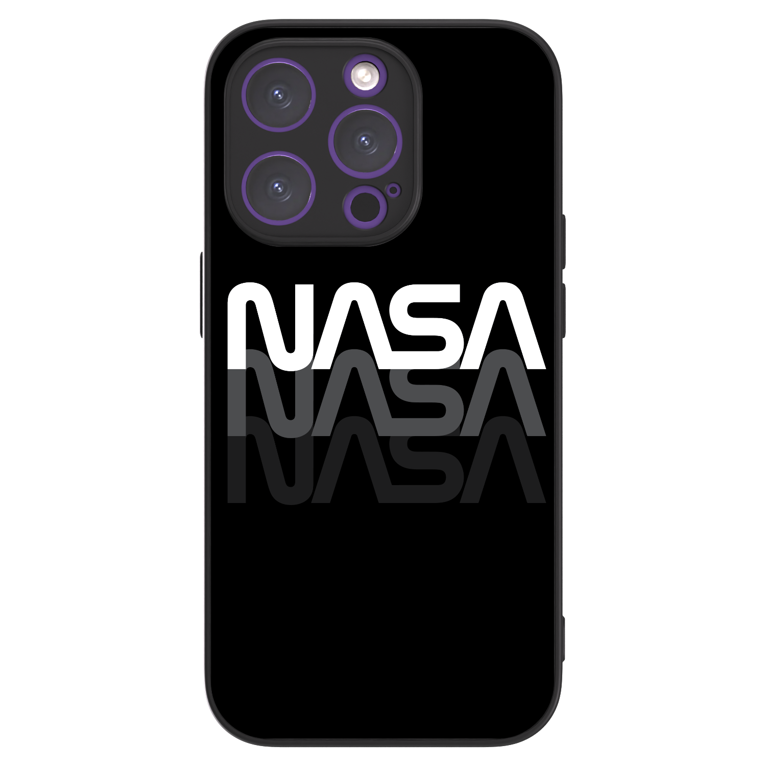 Picasee ULTIMATE CASE MagSafe für Apple iPhone 14 Pro - NASA Triple