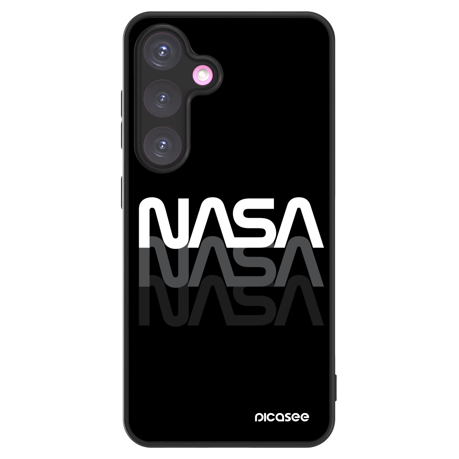 Picasee ULTIMATE CASE PowerShare für Samsung Galaxy S24+ S926B 5G - NASA Triple