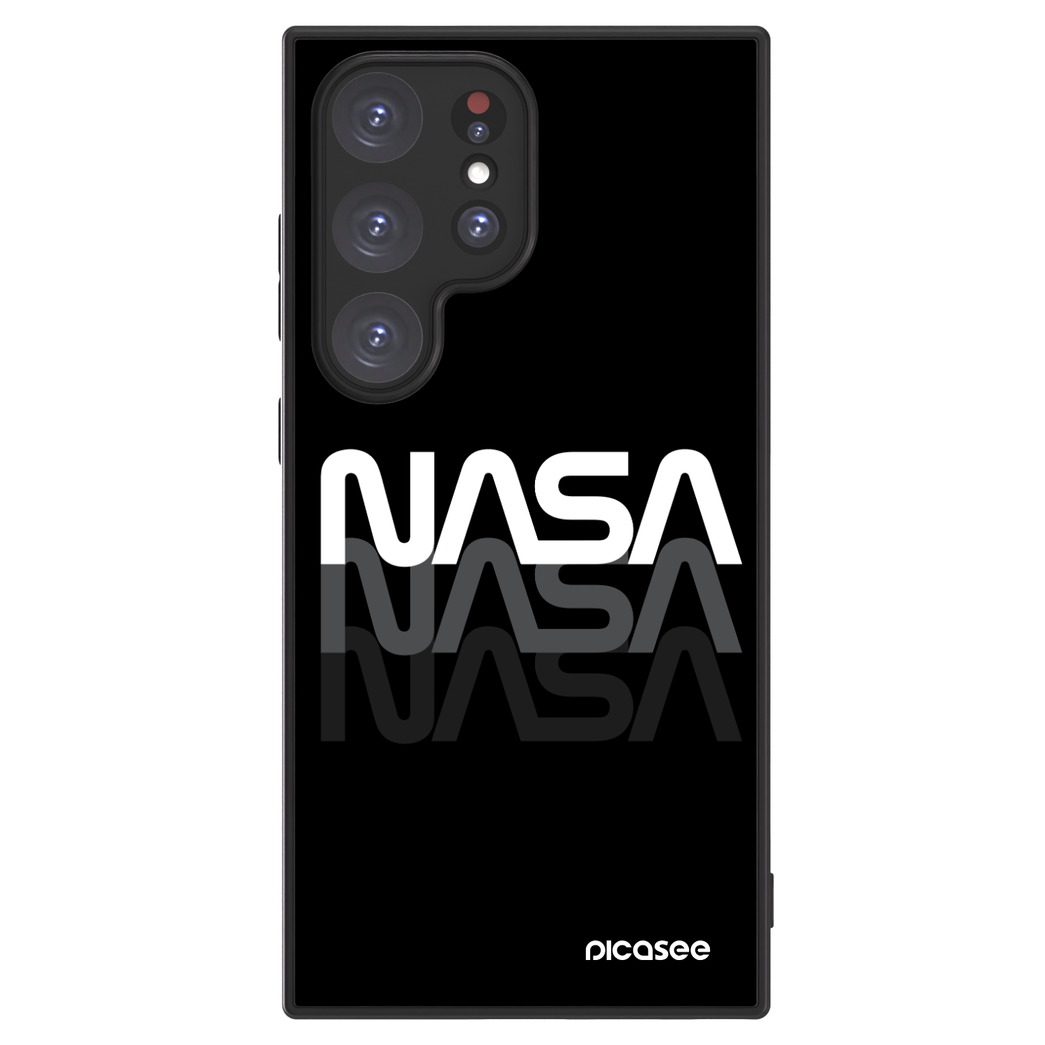 Picasee ULTIMATE CASE PowerShare für Samsung Galaxy S24 Ultra S928B 5G - NASA Triple