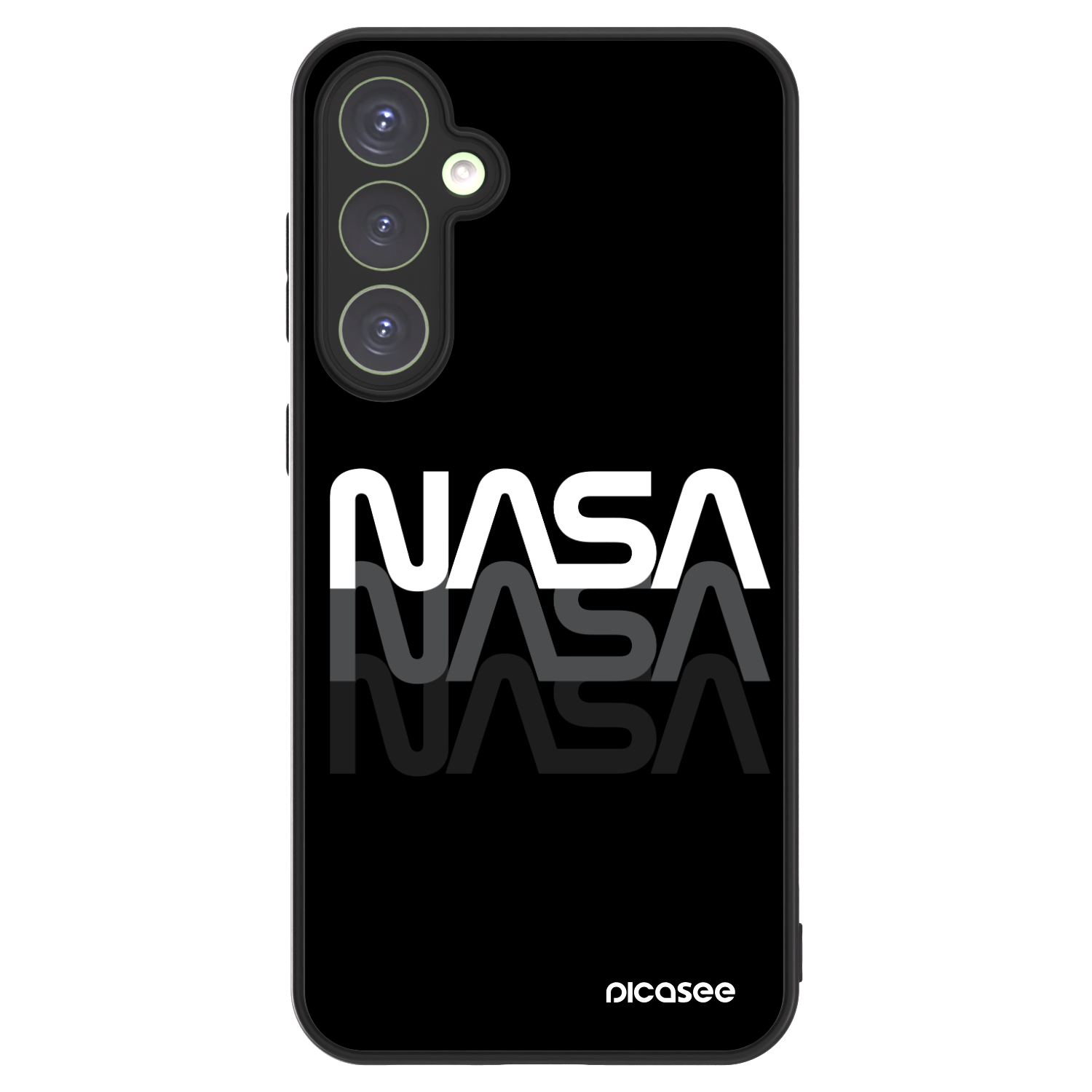 Picasee ULTIMATE CASE PowerShare für Samsung Galaxy S23 FE S711B - NASA Triple