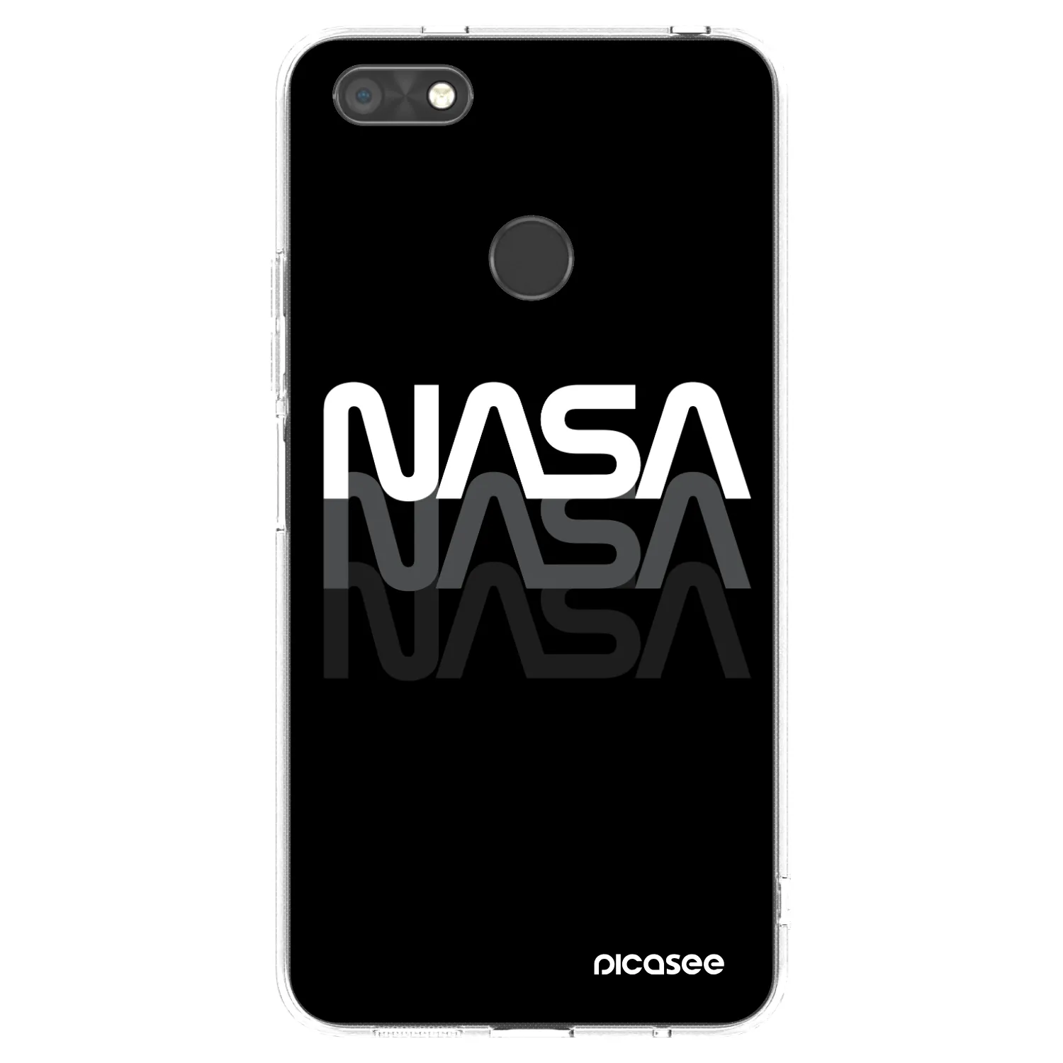 Picasee Huawei P9 Lite Mini Hülle - Transparentes Silikon - NASA Triple