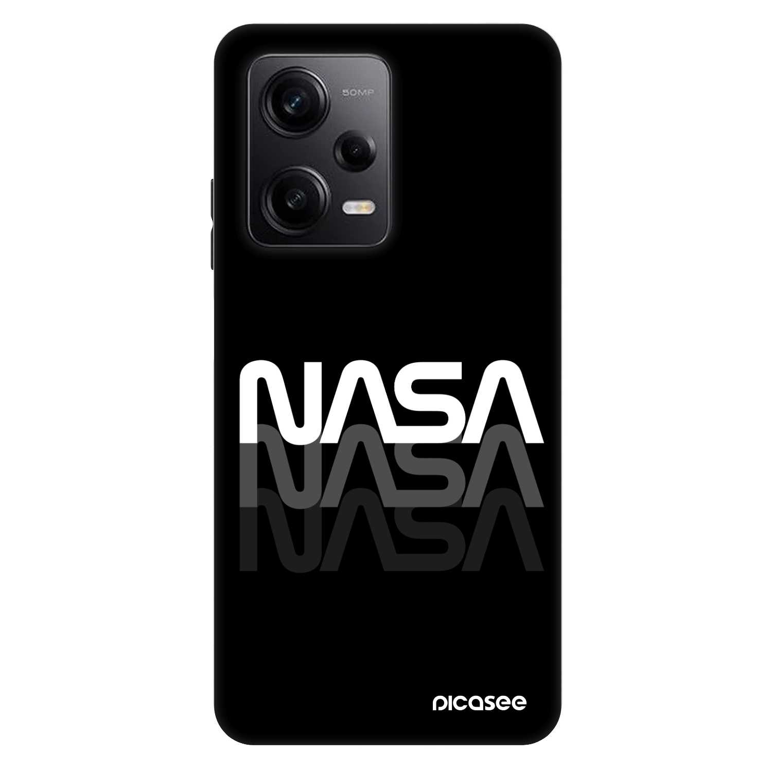 Picasee Fashion Case für Xiaomi Redmi Note 12 Pro+ 5G - NASA Triple