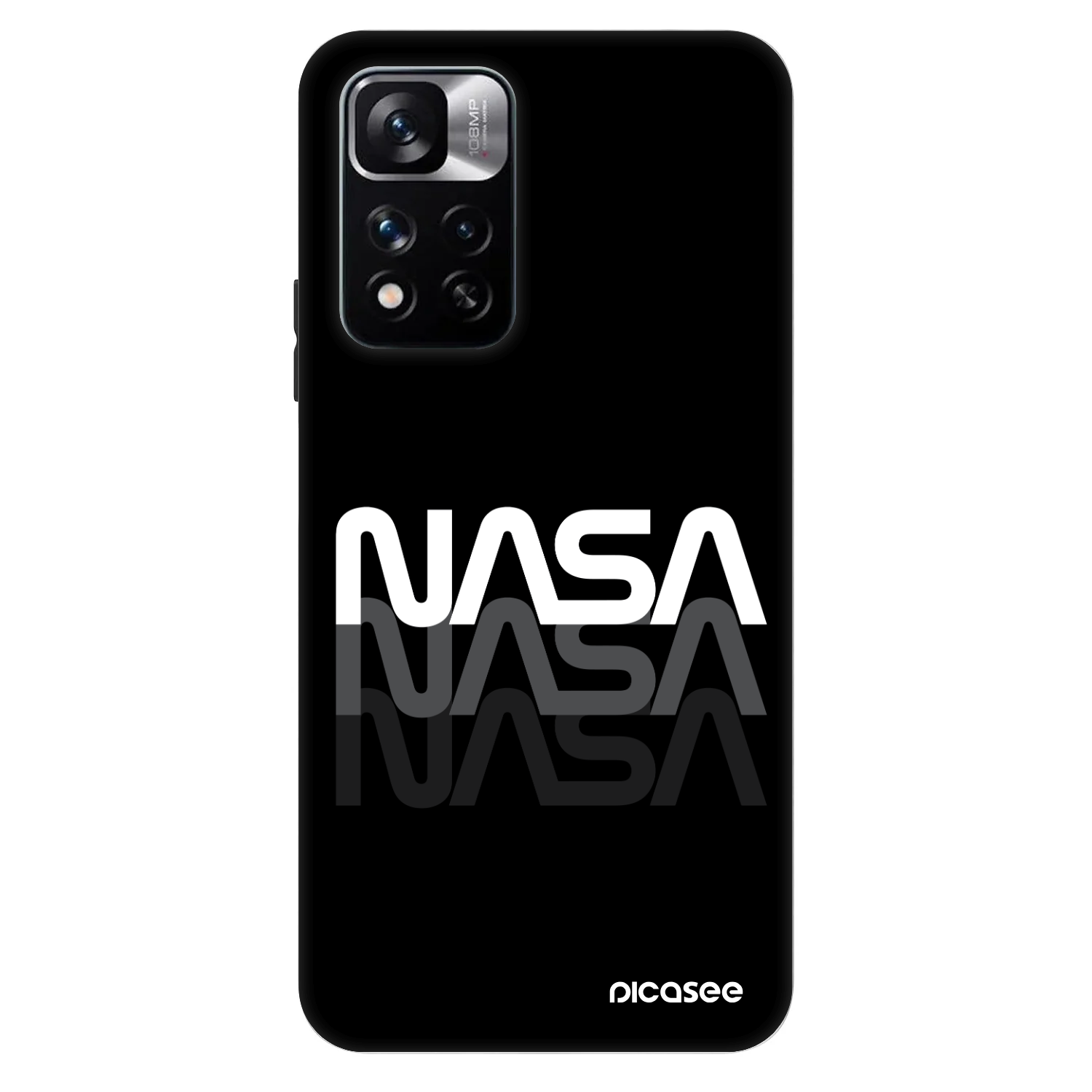 Picasee Fashion Case für Xiaomi Redmi Note 11 Pro - NASA Triple