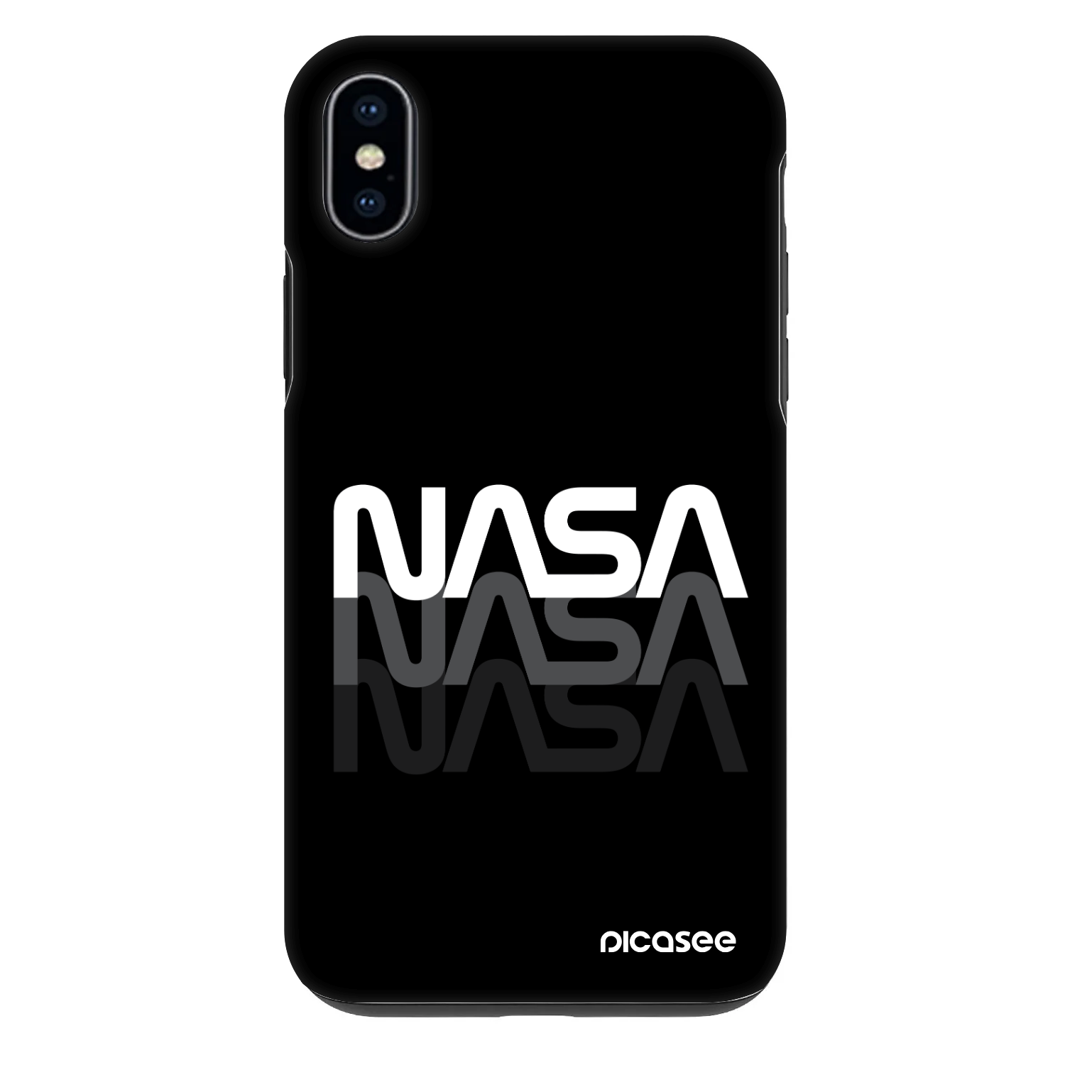Picasee Fashion Case für Apple iPhone XS Max - NASA Triple