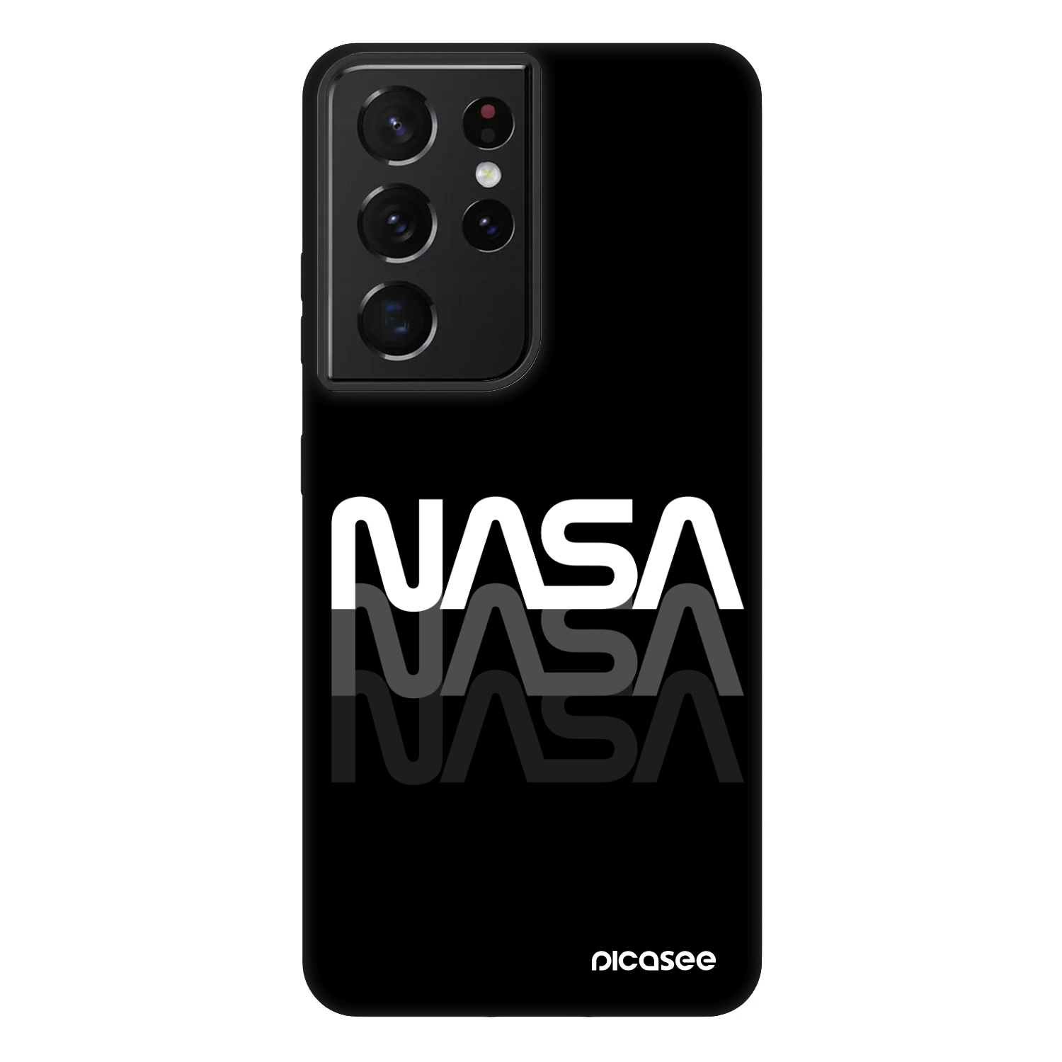 Picasee Fashion Case für Samsung Galaxy S21 Ultra 5G G998B - NASA Triple