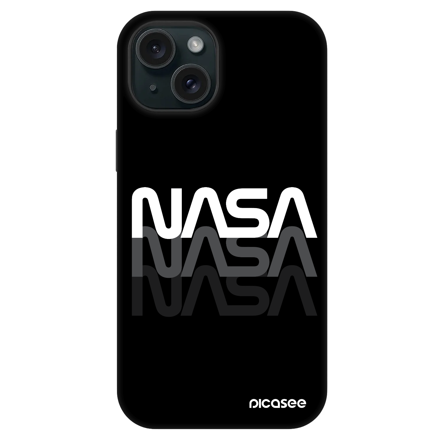 Picasee Fashion Case MagSafe für Apple iPhone 15 - NASA Triple