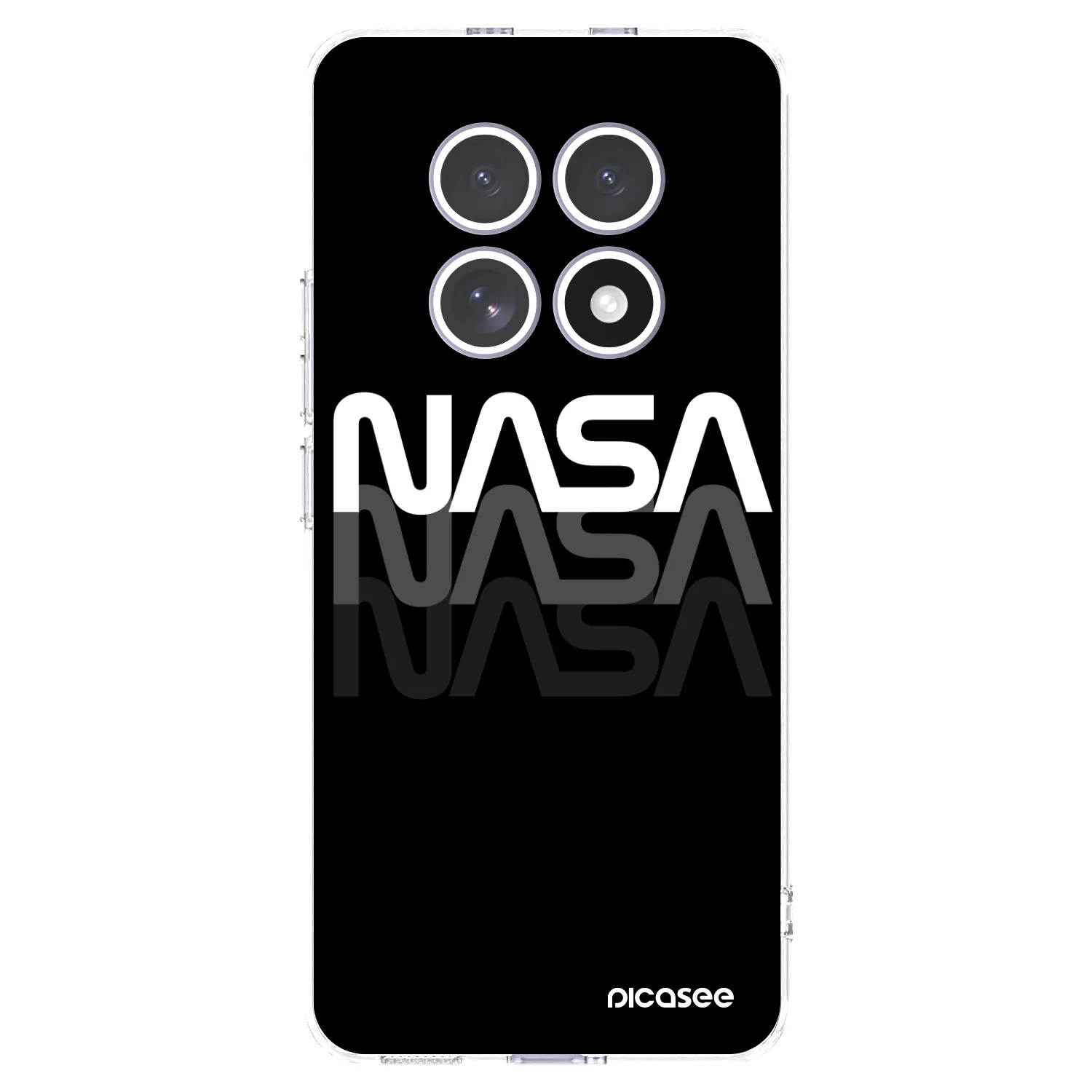Picasee Xiaomi Redmi Note 15 Hülle - Transparentes Silikon - NASA Triple