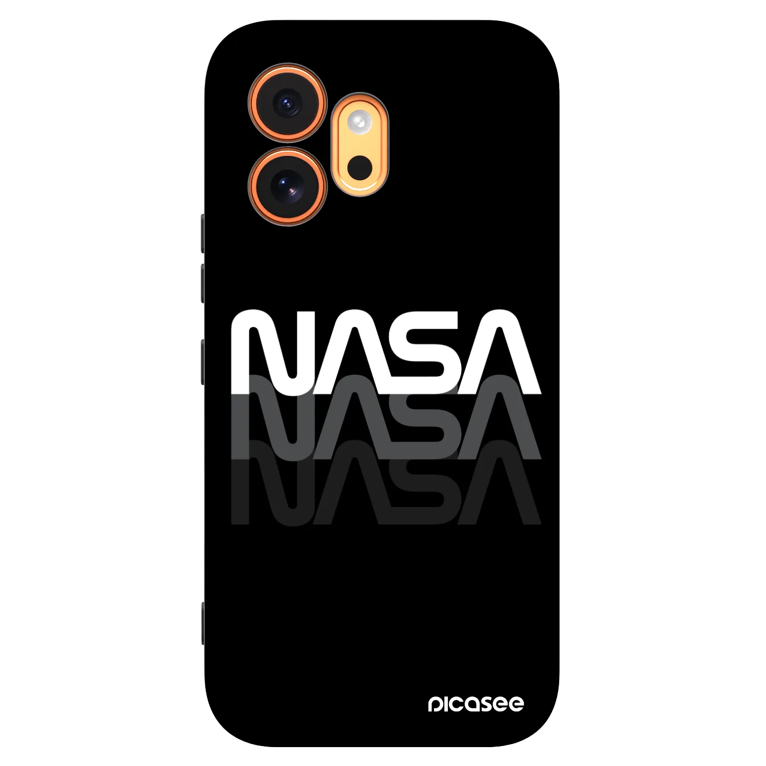 Picasee Honor 600 Hülle - Schwarzes Silikon - NASA Triple