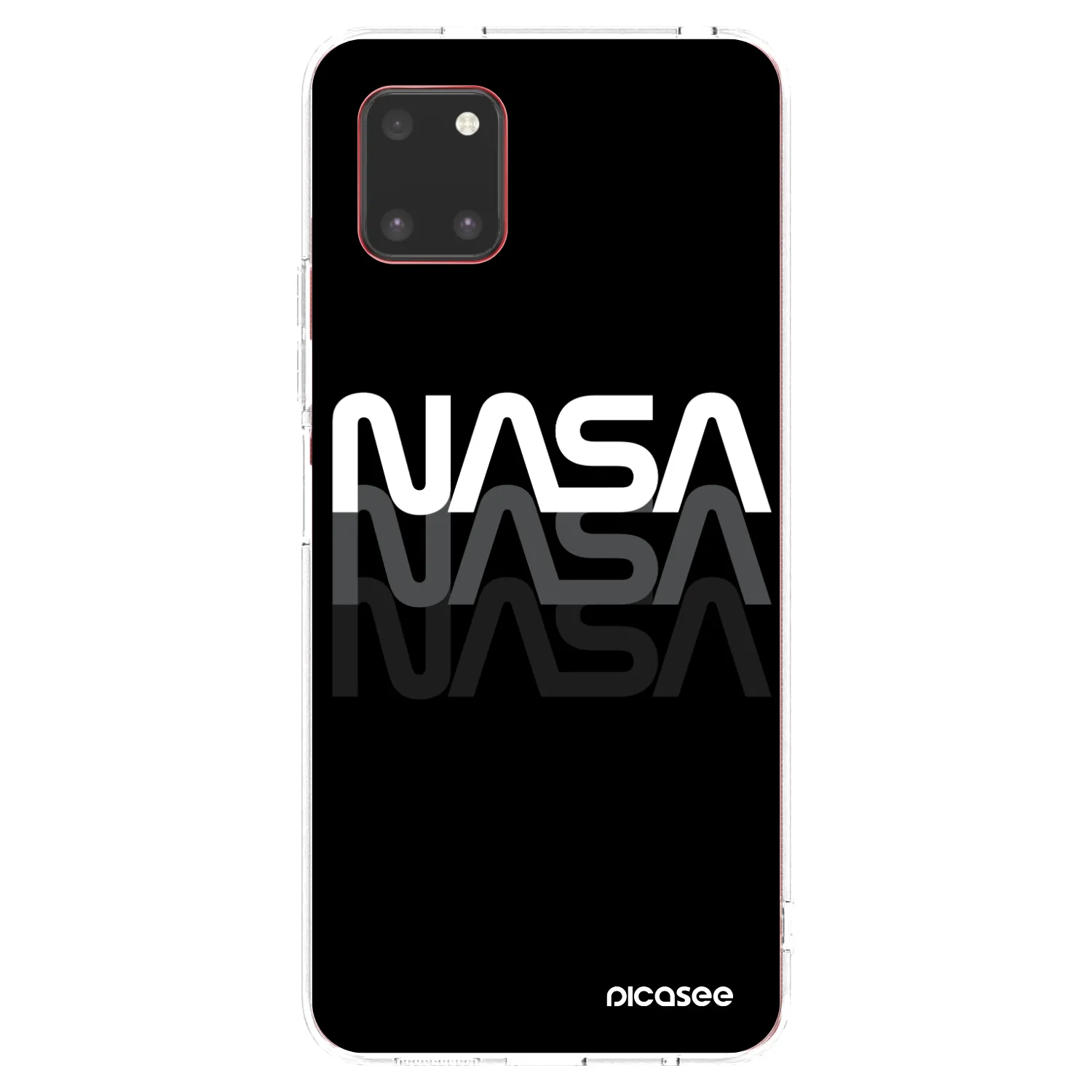 Picasee Samsung Galaxy Note 10 Lite N770F Hülle - Transparentes Silikon - NASA Triple