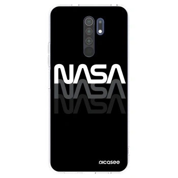 Picasee Xiaomi Redmi 9 Hülle - Transparentes Silikon - NASA Triple