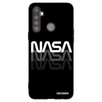 Picasee Realme 6i Hülle - Schwarzes Silikon - NASA Triple