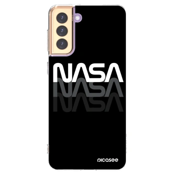 Picasee Samsung Galaxy S21+ 5G G996F Hülle - Transparentes Silikon - NASA Triple