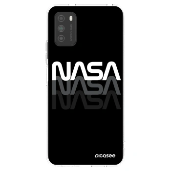 Picasee Xiaomi Poco M3 Hülle - Transparentes Silikon - NASA Triple
