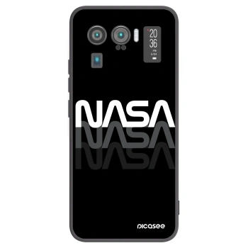 Picasee Xiaomi Mi 11 Ultra Hülle - Schwarzes Silikon - NASA Triple