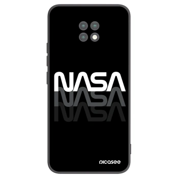 Picasee Xiaomi Redmi Note 9T Hülle - Schwarzes Silikon - NASA Triple