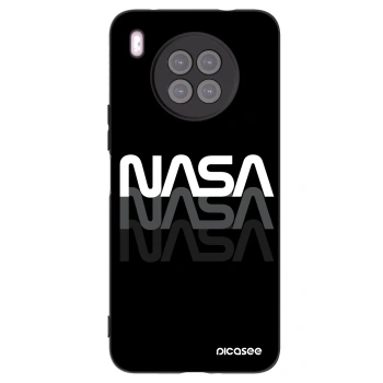 Picasee Huawei Nova 8i Hülle - Schwarzes Silikon - NASA Triple