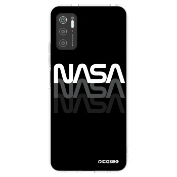 Picasee Xiaomi Poco M3 Pro 5G Hülle - Transparentes Silikon - NASA Triple