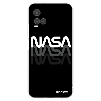 Picasee Vivo Y33s Hülle - Transparentes Silikon - NASA Triple