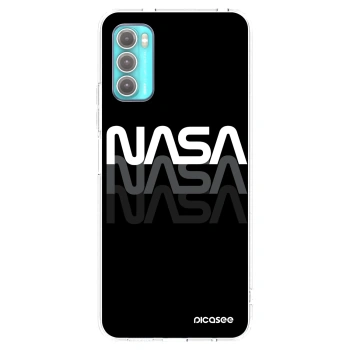 Picasee Motorola Moto G60 Hülle - Transparentes Silikon - NASA Triple