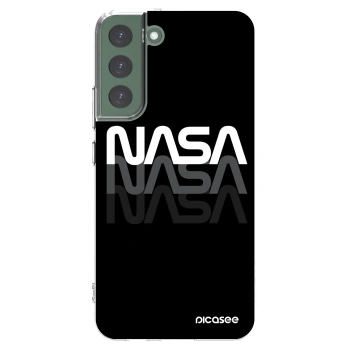 Picasee Samsung Galaxy S22+ 5G Hülle - Transparentes Silikon - NASA Triple