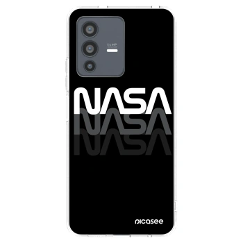 Picasee Vivo V23 5G Hülle - Transparentes Silikon - NASA Triple